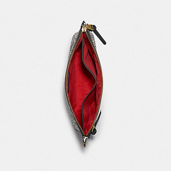 🐭🐭 NWT COACH Disney Mickey Mouse X Keith Haring Academy Pouch 🐭🐭 - Picture 2 of 2